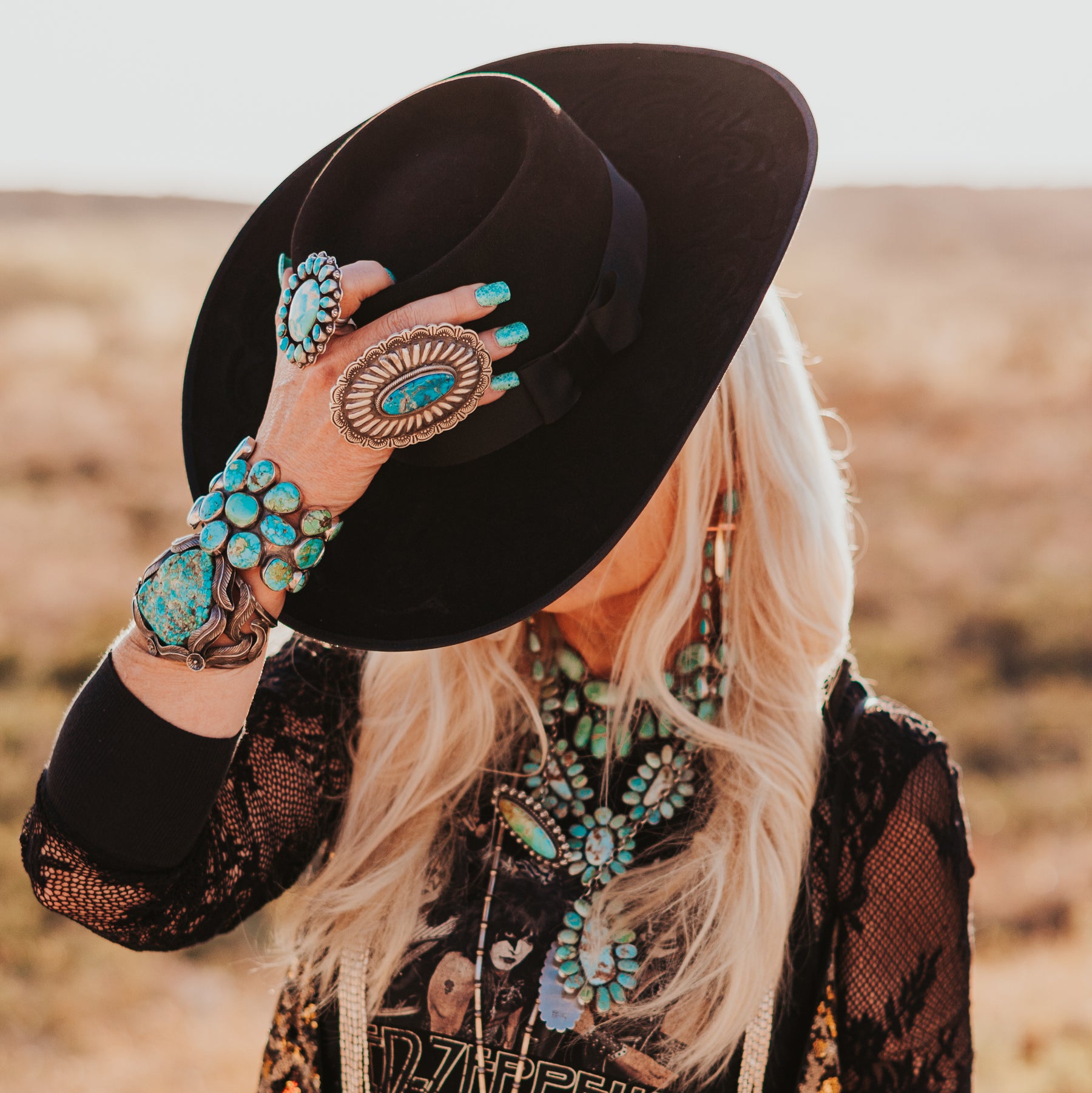 Western Outfit with Jewelry